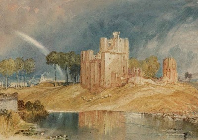 Brougham Castle by JMW Turner, c.1824