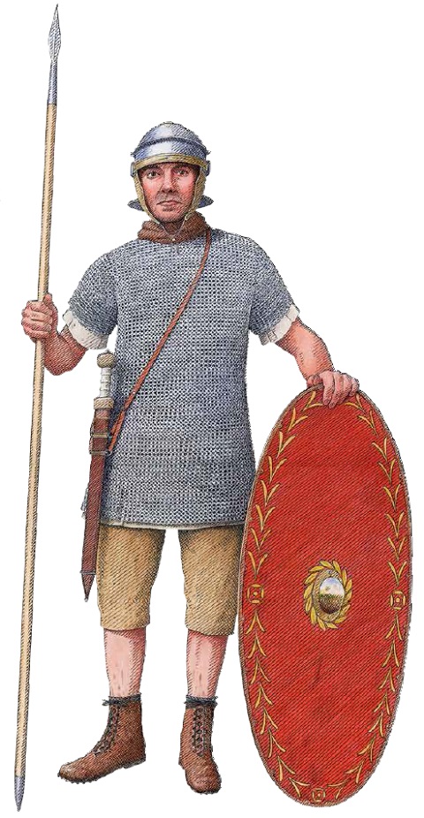 Roman auxiliary soldier, c. AD 125