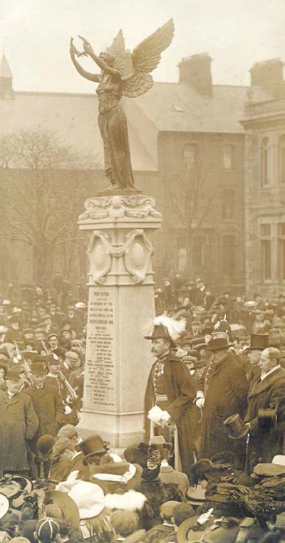 Unveiling of the South African War Memorial