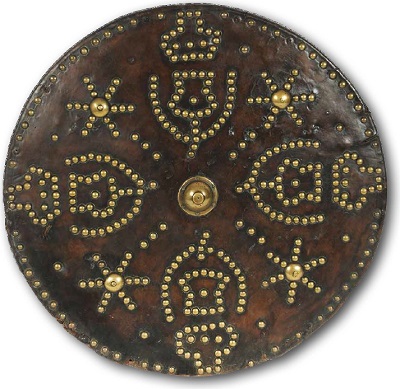 Targe (or shield) used by Scottish Highlanders