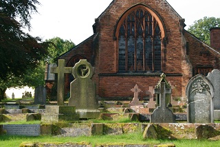 Penrith Christ Church and churchyard