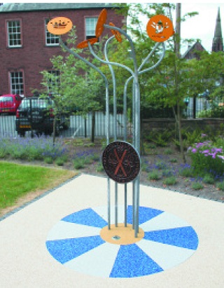 Tree Sculpture at Penrith Coronation Garden